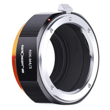 K F CONCEPT Nikon AI F Mount Lens to M4/3 Lens Adapter fr Olympus Pen E-P1 P2 P3