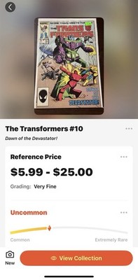 Marvel Comics the Transformers More Than Meets the Eye #10 Dawn Of Devastator