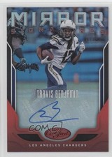 2017 Certified Mirror Signatures Red 49/60 Travis Benjamin #MS-BJ Auto 8q4