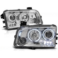 Tuning headlight kit with CCFL angel eyes suitable for Dodge CHARGER LX 2006-...