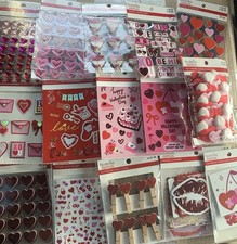 New Recollection Valentines Day Stickers Lot Of 800 Pkgs