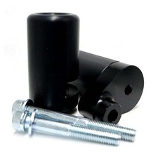 Shogun USA Made Yam YZF-R6 YZF R6 2006 2007 Black No Cut Frame Sliders - 750