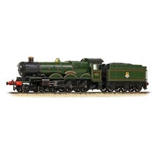 Graham Farish 372-031A GWR Castle Kingswear Castle BR Green Early Emblem N Gauge