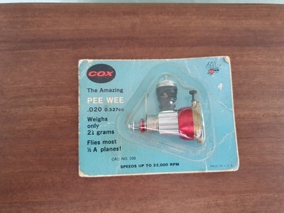 Cox Pee Wee .020 Vintage 1950/1960 Brandnew im Blister