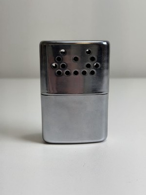 Vintage Jon-e Standard Size Hand Warmer Refillable Reusable Aladdin Labs 1969