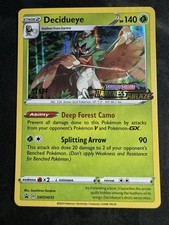 Decidueye SWSH035 STAFF Pre Release Promo Darkness Ablaze Pokemon Card NM on eBay