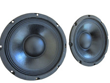 NEW 2 8" Woofer Replacement Speakers PAIR Guitar 8ohm PA Pro Audio Bass