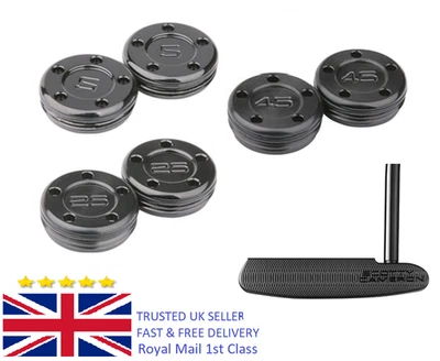 Scotty Cameron Golf Black Putter Gewichte 5g 10g 15g 20g 25g 30g 35g 40g 45g UK