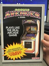 ColecoVision Cosmic Avenger REPRO BOX - sturdy high quality boxes with foam tray