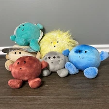 Celestial Buddies Moon, Mars, Saturn, Neptune, Uranus & Polaris Plush Set