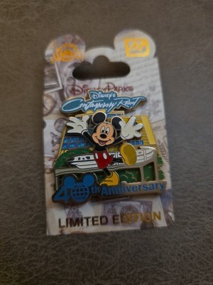 Disney WDW 40th Anniversary Mickey Mouse Contemporary Resort Pin