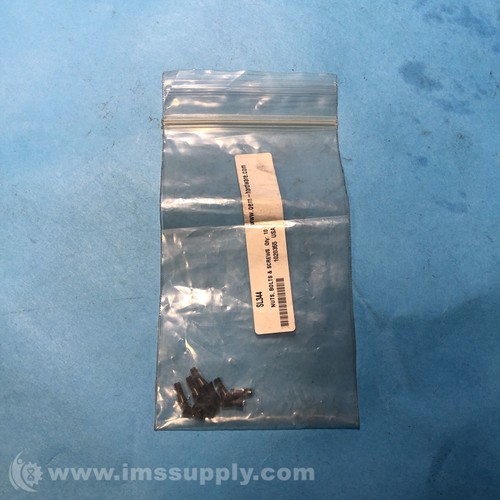 Original-Zubehör-Hersteller-Hardware SL344 Schlitzscheibe Schraube, Beutel mit 10 FNOB