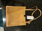 Pixie Mood Alicia Mini Tote and Cosmetic Bag Vegan Honey NWT