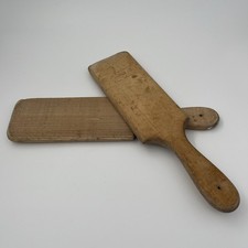 Antique Wooden Butter Pats or Paddles-30 cm-FREE UK POSTAGE