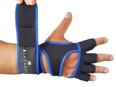 BLACKROX Seattle Fitnesshandschuhe Blau S Gymhandschuhe Krafttraining