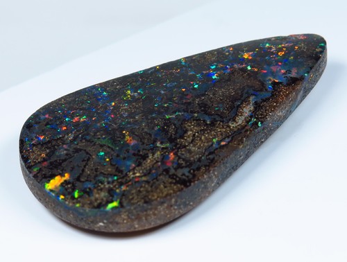 Australian Boulder Opal 42.29ct Queensland Natural Stone - Picture 8 of 9