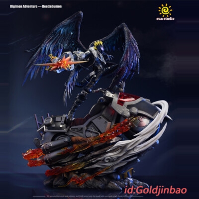 Sun Studio Digimon Adventure Beelzebumon Resin Model H44cm Statue