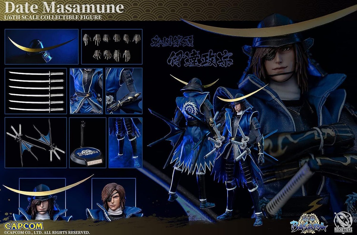 Sengoku Basara Date Masamune 1/6 Stylish Hero Action Figure