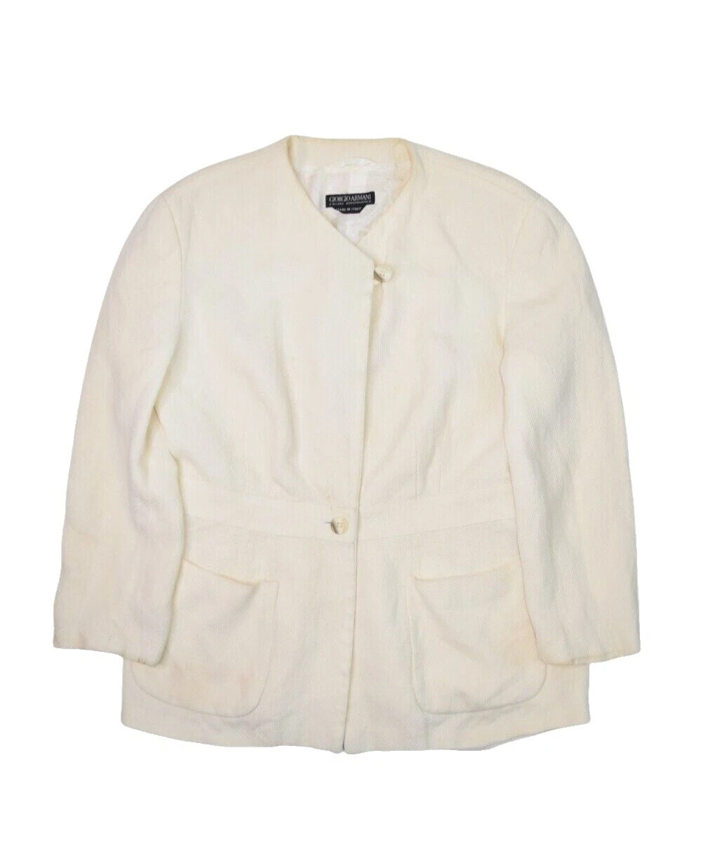 Giorgio Armani Solid Coats, Jackets & Vests for Women