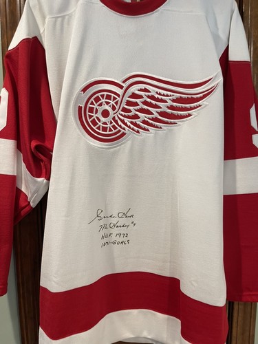 Gordie Howe 1962/63 Detroit Red Wings Signed Durene Jersey JSA HOLO M&N Authentc - Picture 6 of 24