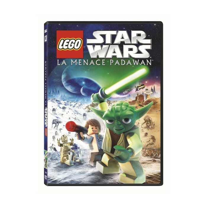 Star Wars lego La Menace Padawan DVD Nuova