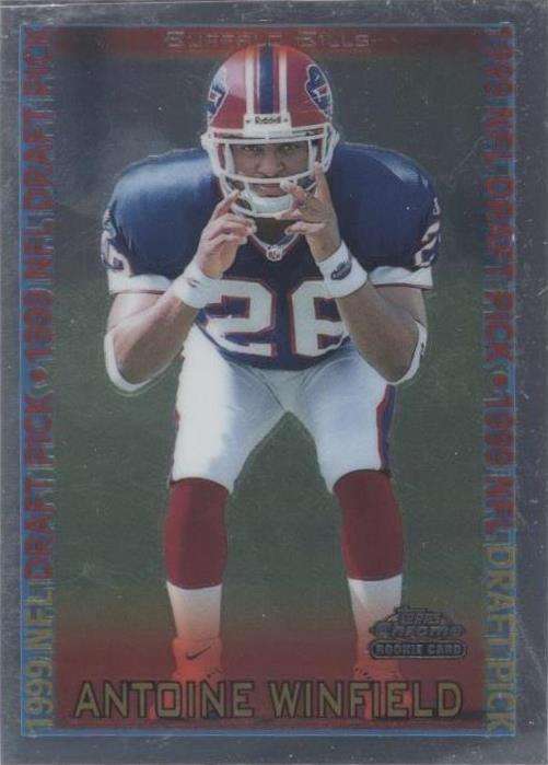 1999 Topps Chrome Antoine Winfield #164 - 1 of 2