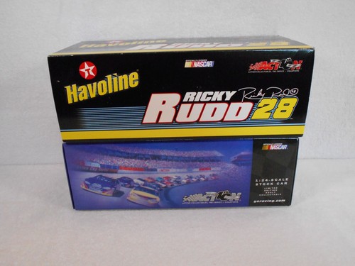 RICKY RUDD #28 HAVOLINE 1/24 ACTION 2002 NASCAR DIECAST FORD TAURUS - Picture 9 of 11