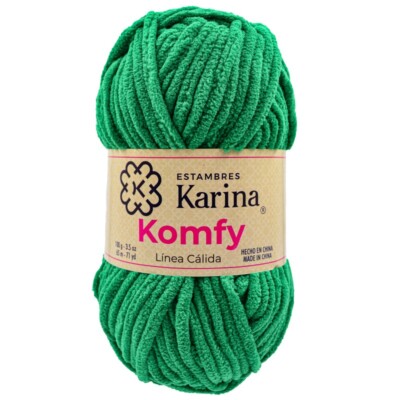 KOMFY SOFTLY YARN WITH CHENILLE TEXTURE, SIMILAR TO VELLUTO 3.5 OZ - 71YD