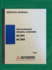 3 Diesel Engine Technical Service Manual Mitsubishi K3h K3m 3 Diesel Engine Technical Service Manual Mitsubishi K3h K3m