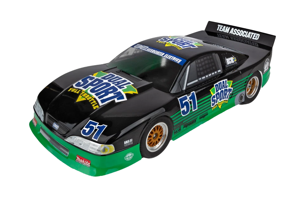 Associated 8082 1/10 RC10DS RC10/DUAL SPORT Classic 2WD Competition Car Kit - Image 2 of 4