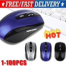  Wireless Optical Mouse Mice 2.4GHz USB Receiver For Laptop PC Computer DPI lot