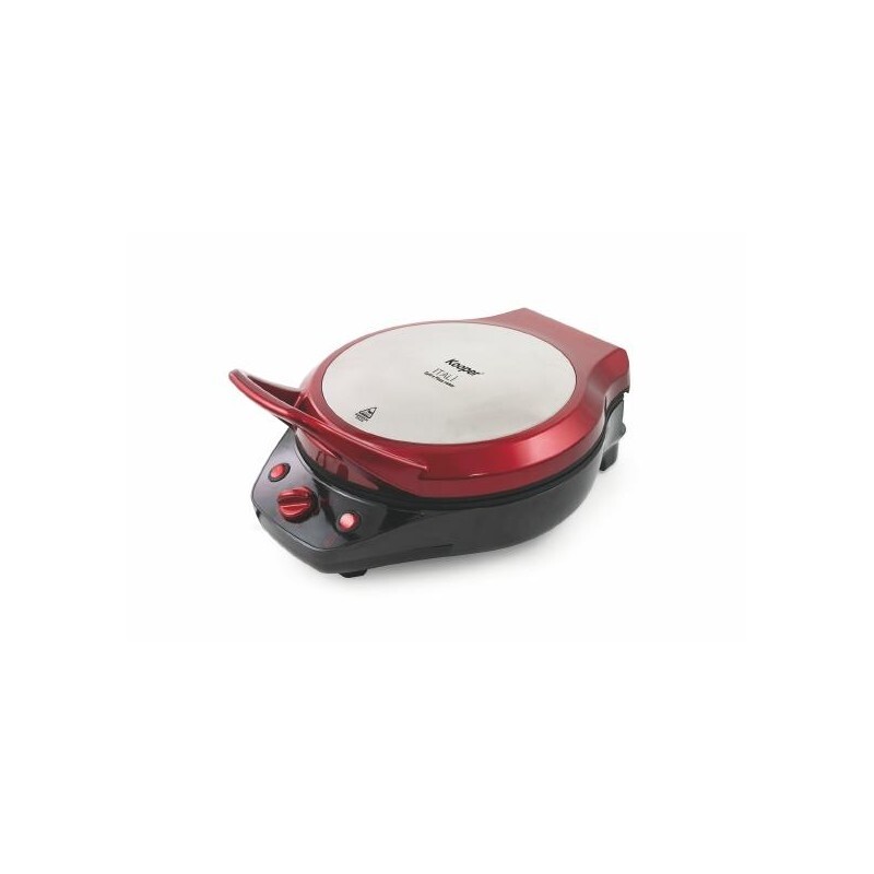 PIZZA MAKER GRILL 1200 W CON TIMER APERTURA 180 GRADI
