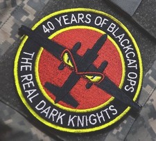 5TH RS U-2 DRAGON LADY 40-YEAR BLACK CAT OPS REAL DARK KNIGHTS OCP v�lkr� PATCH