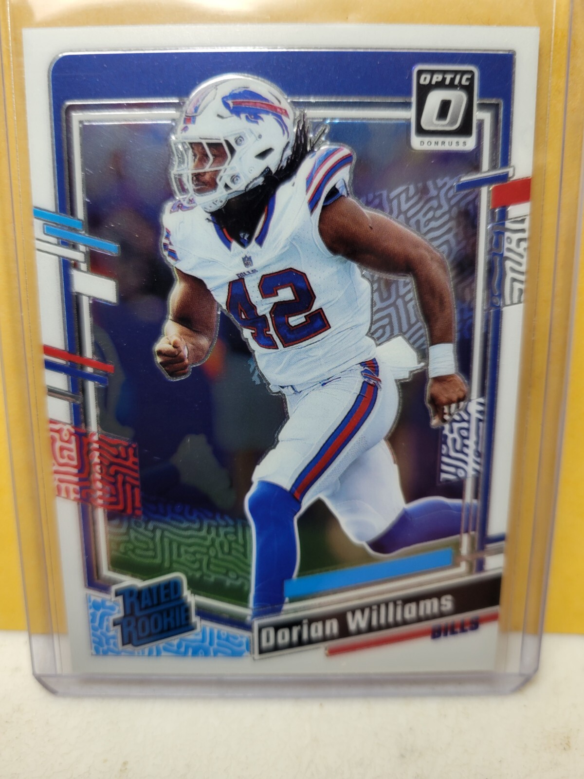 Dorian Williams Panini Donruss Optic #212 Base