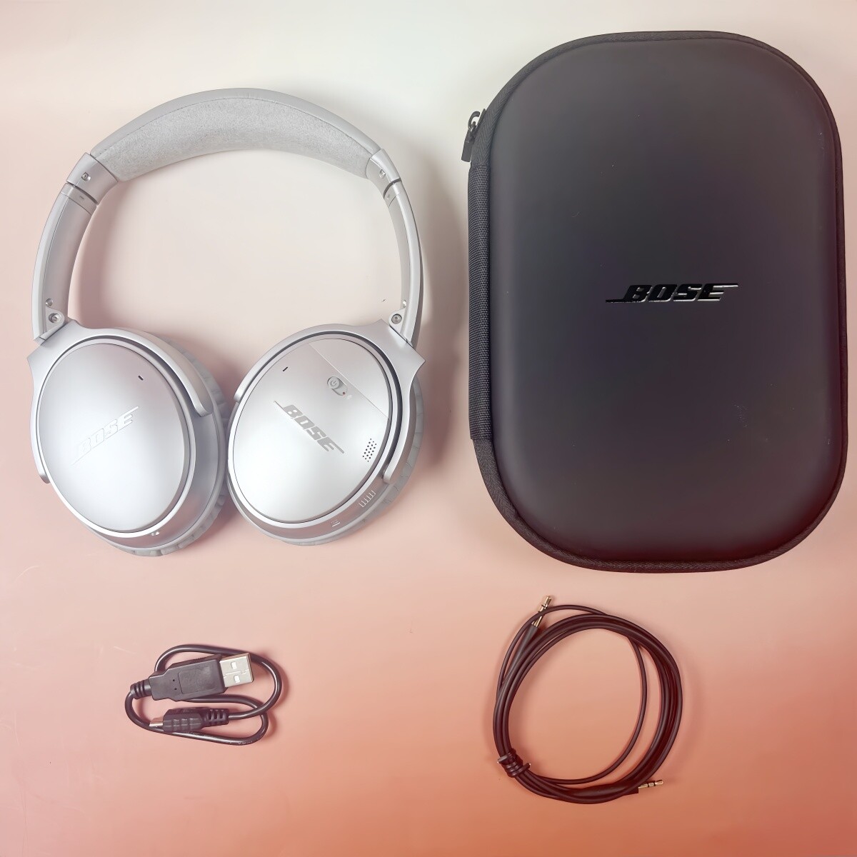 Bose QC35 QUIETCOMFORT シルバー Bose QuietComfort 35 Series QC35 II Wireless Noise