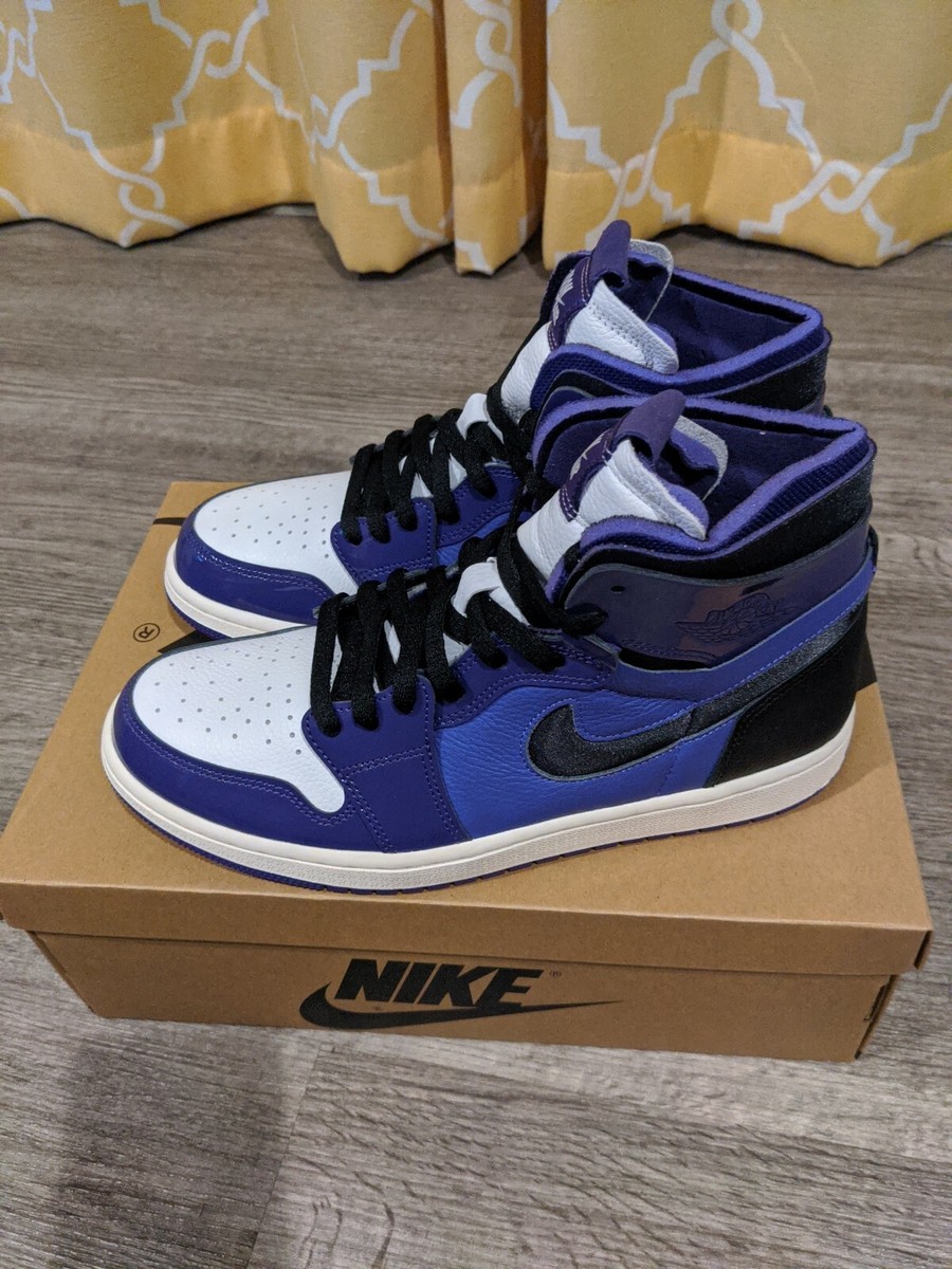 Women's Size 10.5W - NikAir Jordan 1 High Zoom Air CMFT Purple