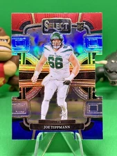 Joe Tippmann 2023 Select Red & Blue Prizm Die Cut, Concourse  RC #21 (SP-87)
