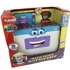 *RARE* 2004 Playskool Cool Crew Magic Talkin' Kitchen Crew Playset by Hasbro