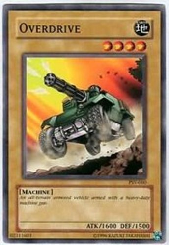 Overdrive - PSV-060 - Common - 1st Edition NM YuGiOh! Booster Set Cards (YUGI) - Picture 1 of 1