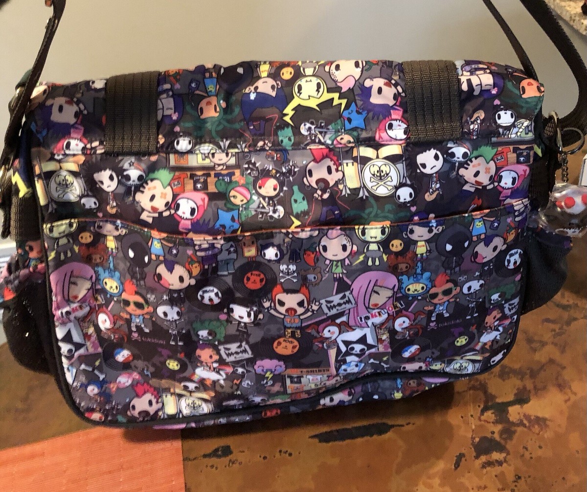 Tokidoki LeSportsac Creativa Concerto Punk Messenger Bag Purse New