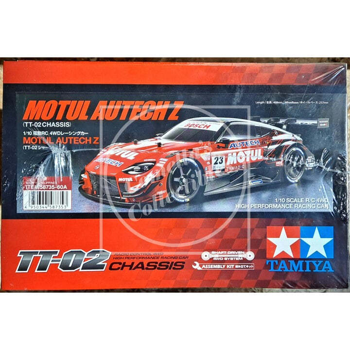 Tamiya 1/10 Nissan Motul Autech Z 4WD Kit TT-02 Chassis w