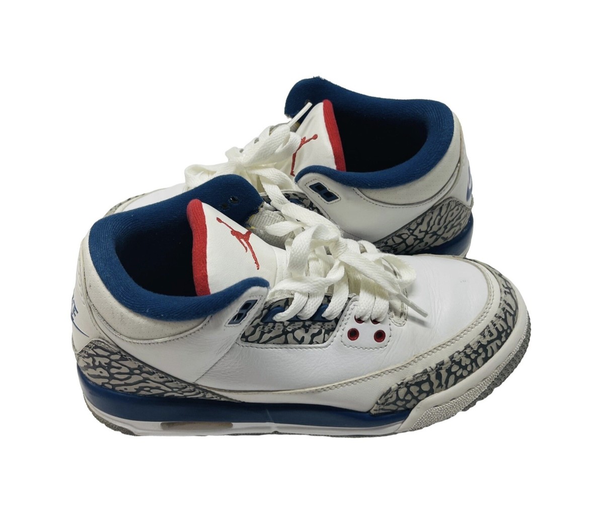 靴 Nike Air Jordan 3 Retro True Blue (2016) Nike Air Jordan 3 Retro 2016 True Blue Size 6Y | eBay
