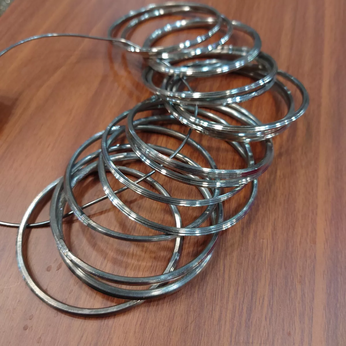 Stainless Steel Kara Kids Adult Sizes Singh sarb loh Punjabi Metal Bangle