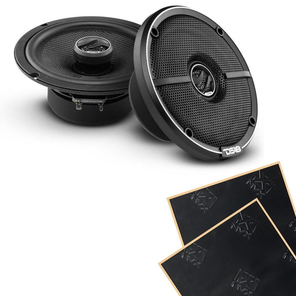 DS18 ZXI-654 65 Серия ZXI 2-полосные 4-Омные коаксиальные автомобильные динамики с демпфированием звука 1669000₽