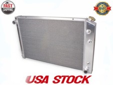 For 1973-1986 Chevy Gmc Ck C10 C20 C30 305 350 400 454 Engine 4-rows Radiator