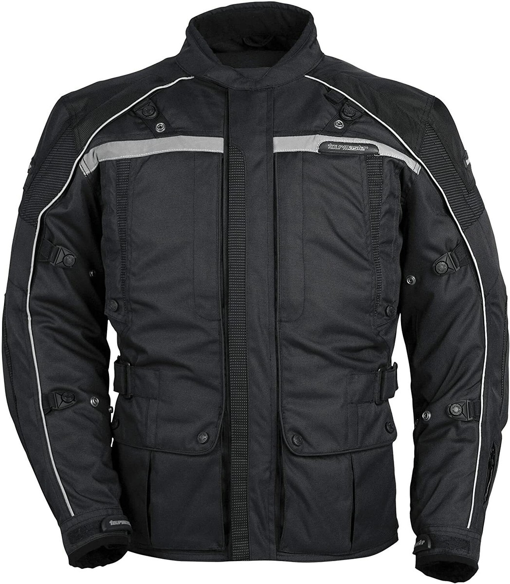 New Women's Tourmaster Transition Series2 Motorcycle  Jacket~Black~L~8773-0205-76