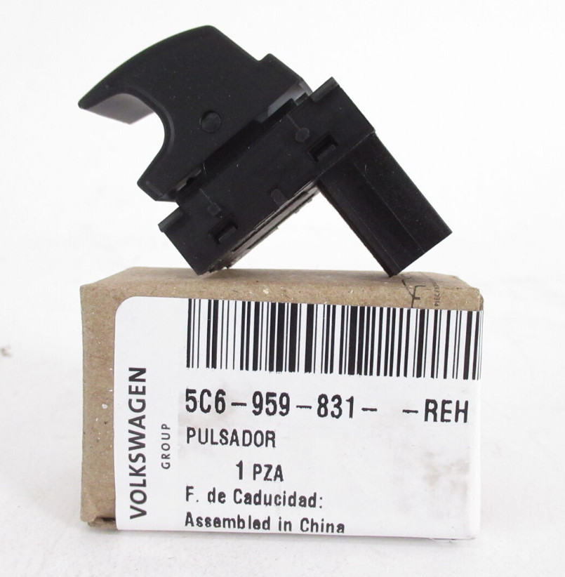 NEW VW JETTA A6 FRONT LEFT DOOR REAR LID LOCK BUTTON LHD