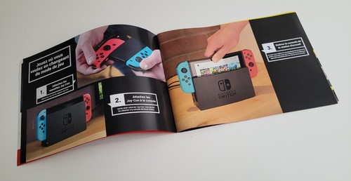 Nintendo Switch - Brochure Promotionnelle - Console & Jeux - 2018 - Picture 3 of 7