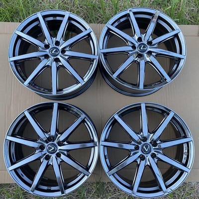 JDM Wheels LEXUS 18x7J 5x100 42 CT genuine modelista Set4 | eBay