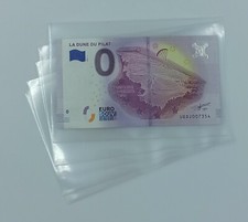 500 ETUIS OU POCHETTES PLASTIQUE POUR BILLETS TOURISTIQUES 0 EURO !